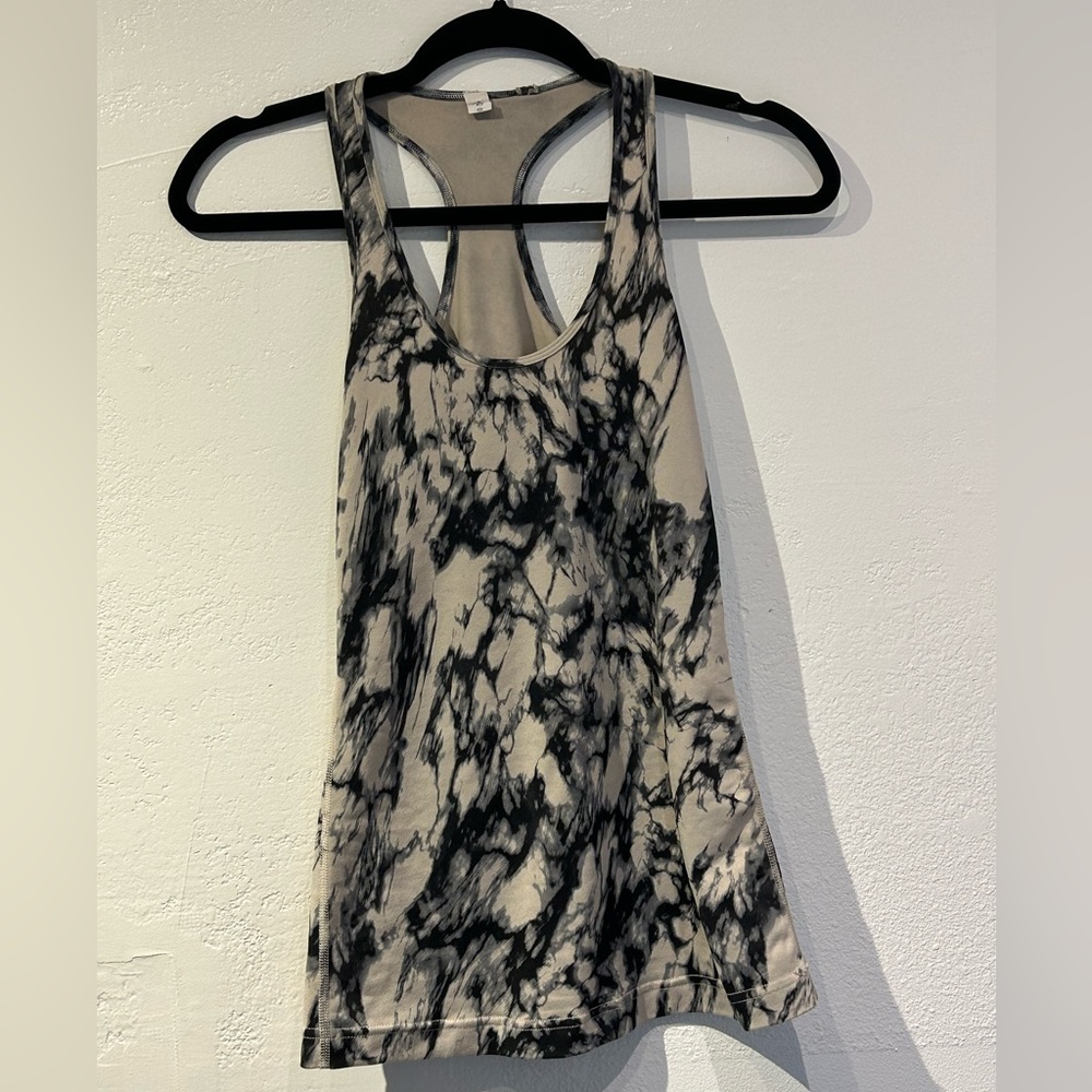 Lululemon tie-dye Razorback tank, size 2